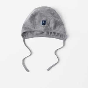 Merino Wool Baby Helmet Hat