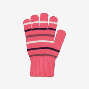 Two Pack Kids Magic Gloves-6m-12y-Pink-Girl