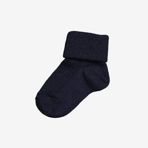 baby navy merino antislip kids socks unisex, warm comfortable and none itchy, ethical and long lasting 