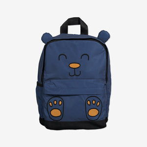Kids Bear Backpack-Unisex-One Size-Blue