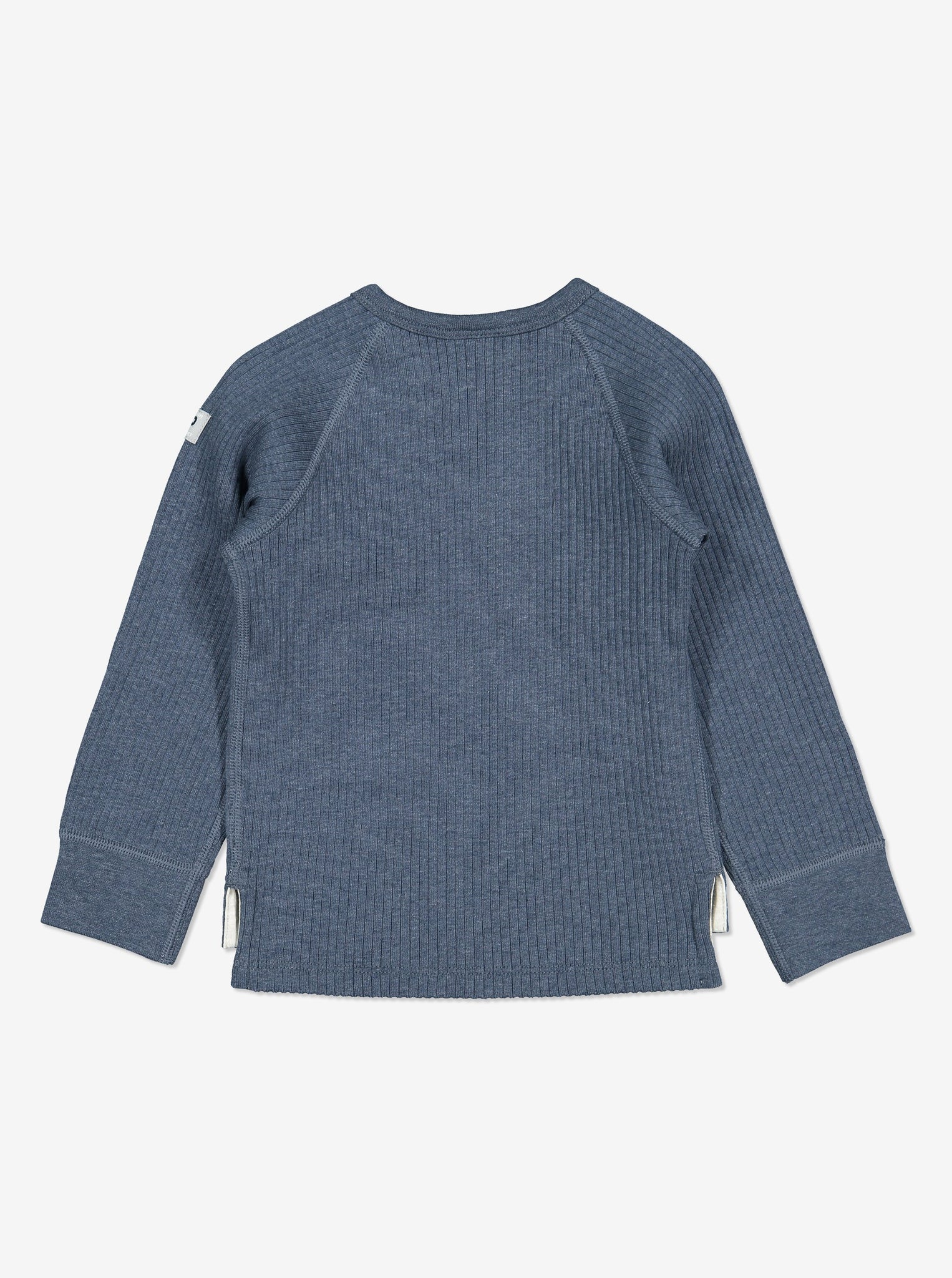 Ribbed Baby Top-Unisex-6m-1y-Blue