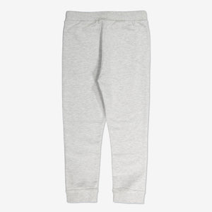 Grey Kids joggers, sustainable organic cotton, durable and comfortable, polarn o. pyret quality