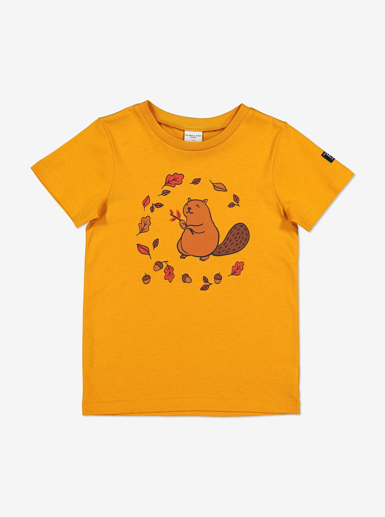 Organic Kid T-Shirt-Unisex-1-6y-Yellow
