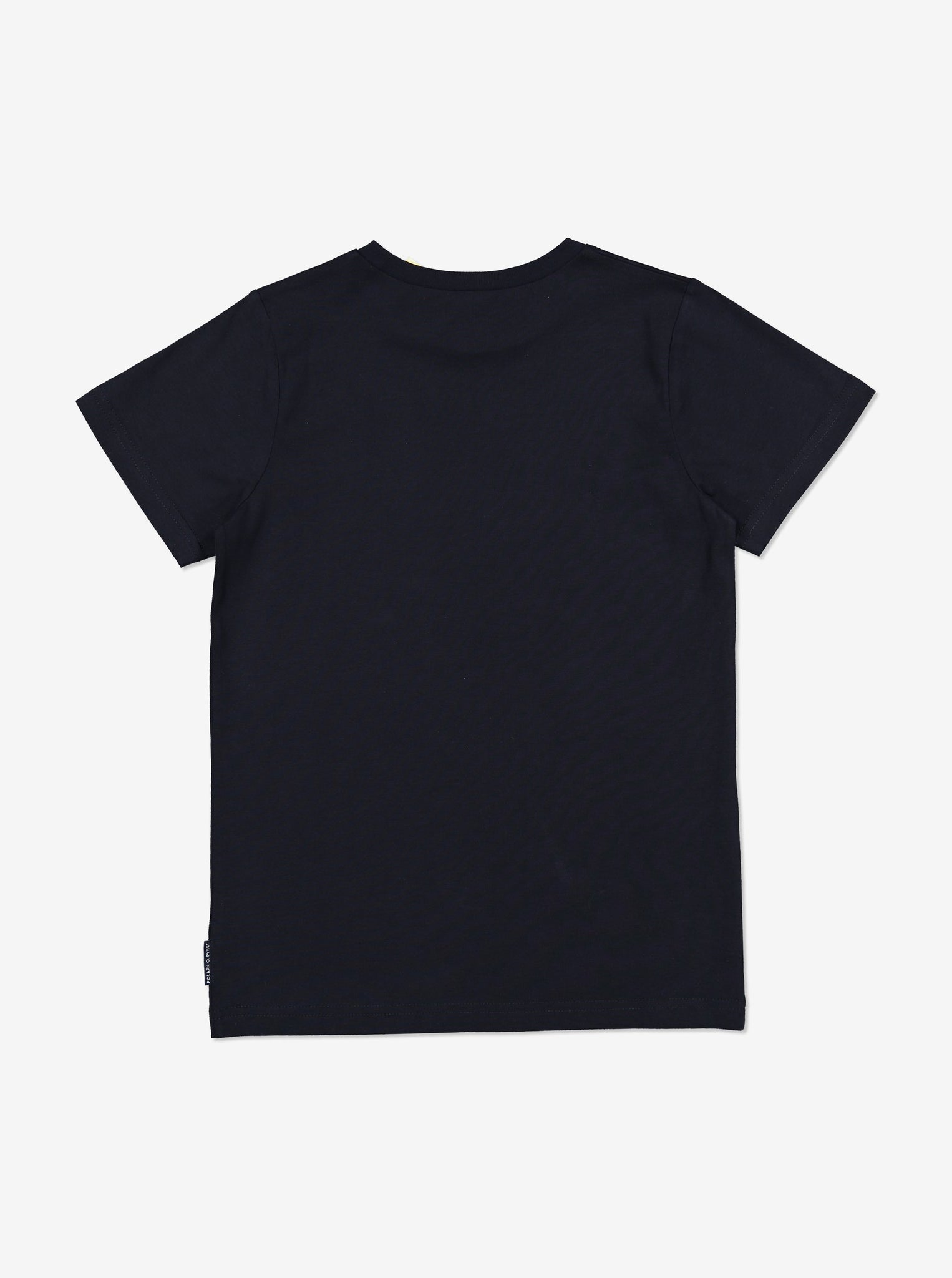 Organic Kid T-Shirt-Unisex-6-12y-Navy