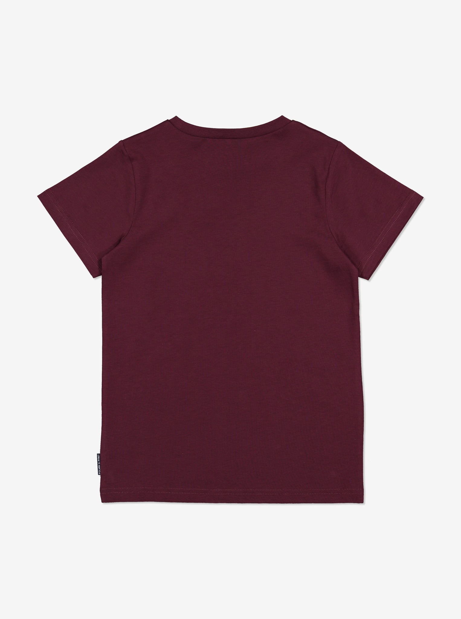 Organic Kid T-Shirt-Girl-6-12y-Purple