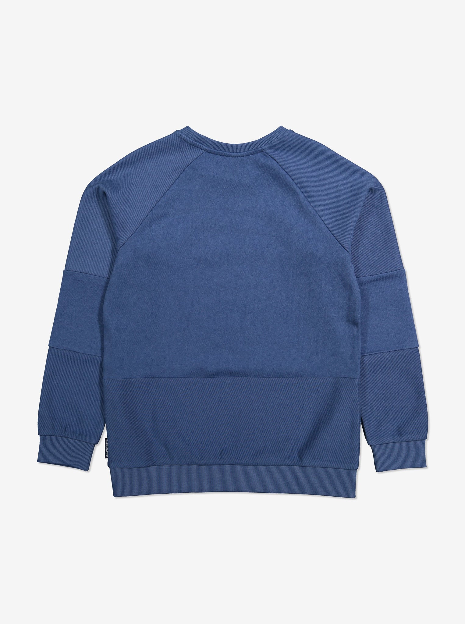 Herringbone Kids Sweatshirt-Unisex-6-12y-Blue