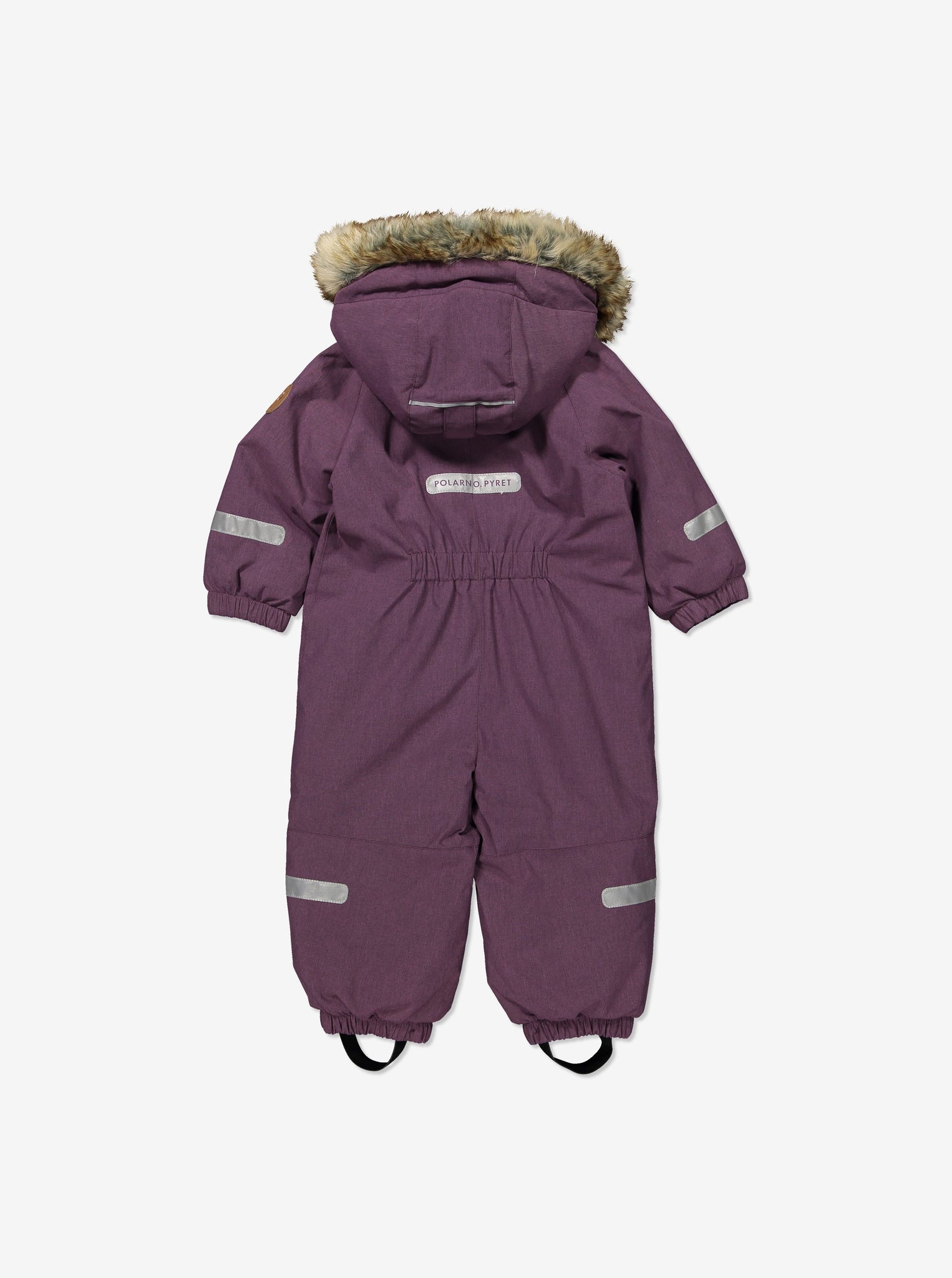Baby Waterproof Padded Winter Overall-9m-2y-Purple-Girl