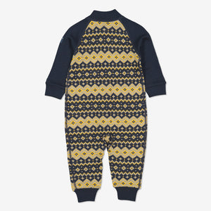 Nordic Thermal Merino Baby All-in-one-1m-3y-Navy-Boy
