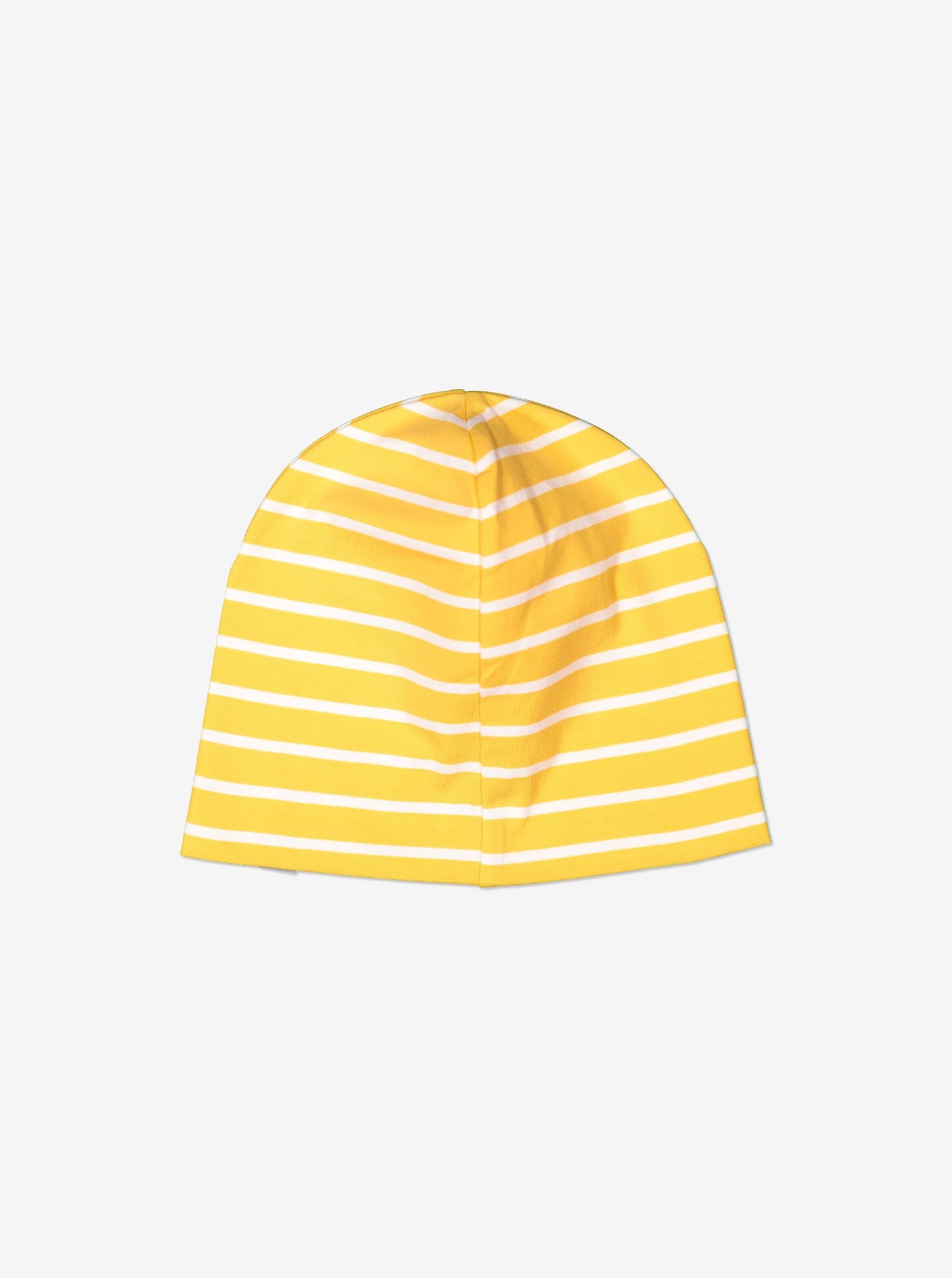 Yellow Organic Cotton Kids Beanie Hat