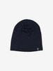 Thermal merino wool kids black beanie, no itch, retains heat, ethical quality