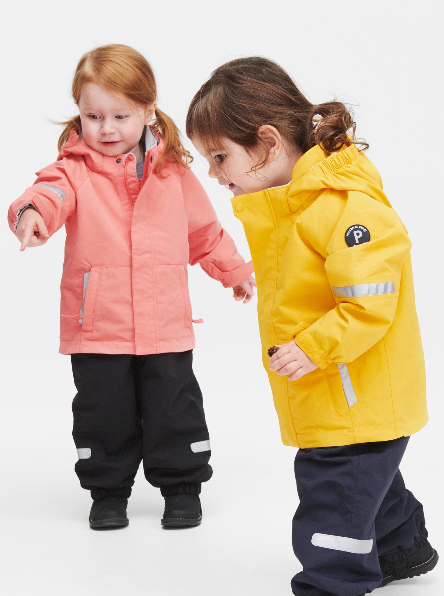 Kids Beige Waterproof Shell Jacket