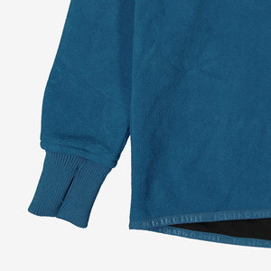 Kids Blue Fleece & Waterproof Jacket