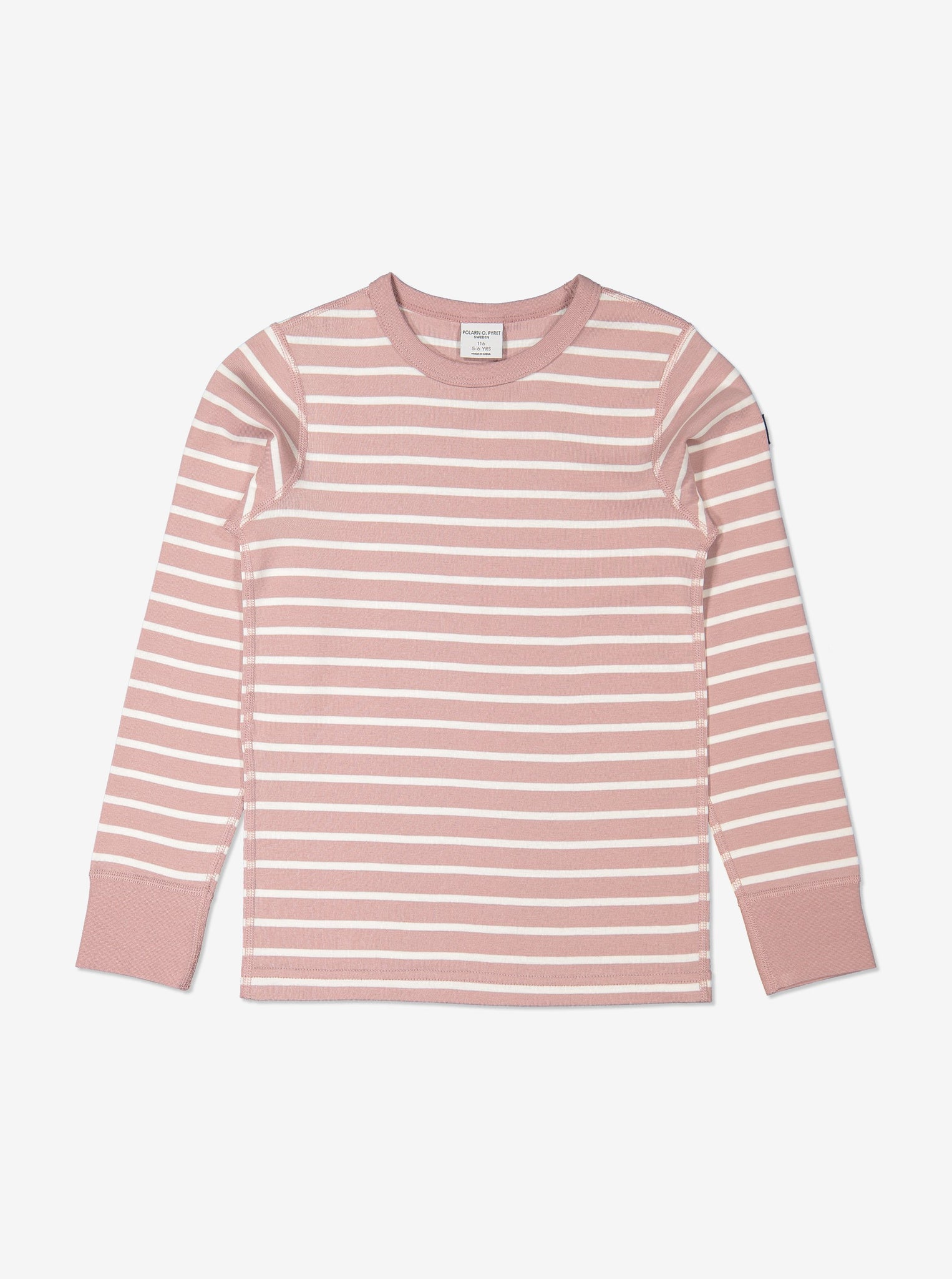 Kids Striped Pink Organic Top