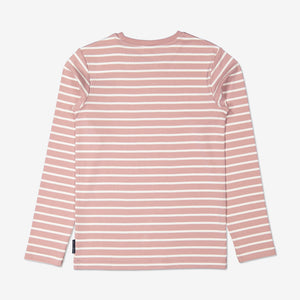 Kids Pink Striped Organic Top