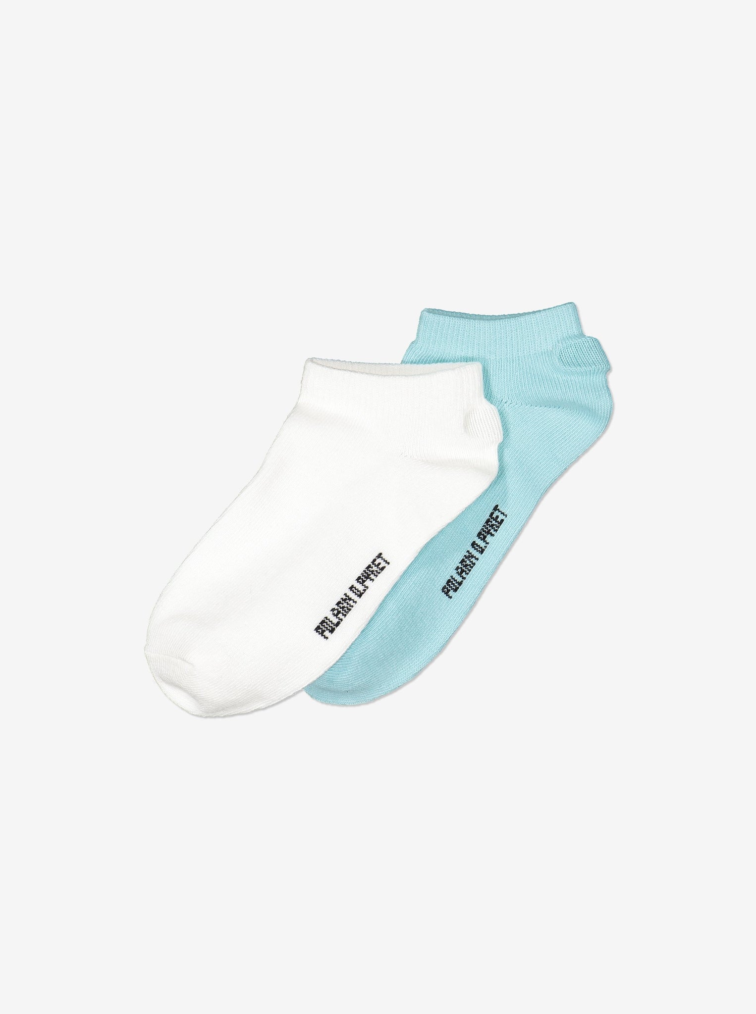 Unisex White 2 Pack Kids Ankle Socks