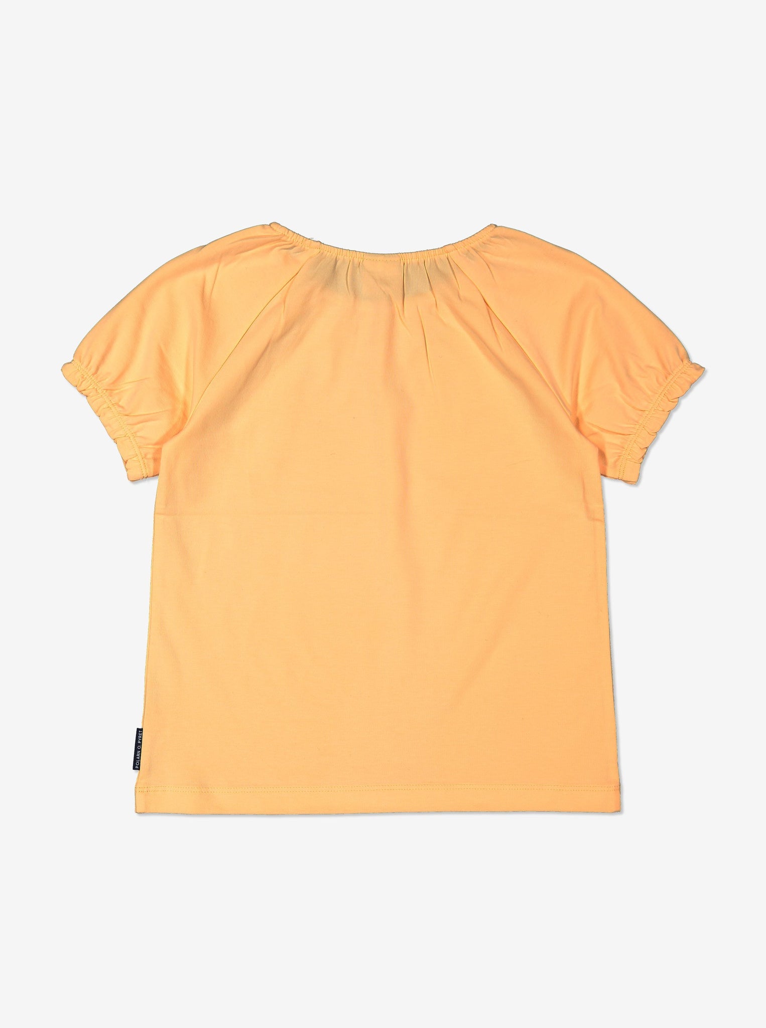 Girl Yellow GOTS Organic Puff Sleeved T-Shirt