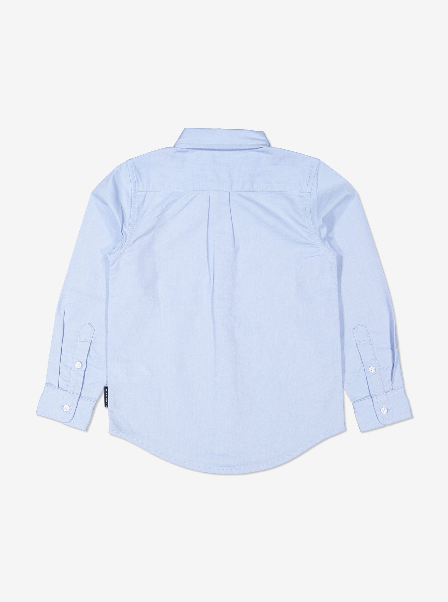 Boy Blue Kids Oxford Shirt, organic cotton comfortable and easy to wash, polarn o. pyret quality 