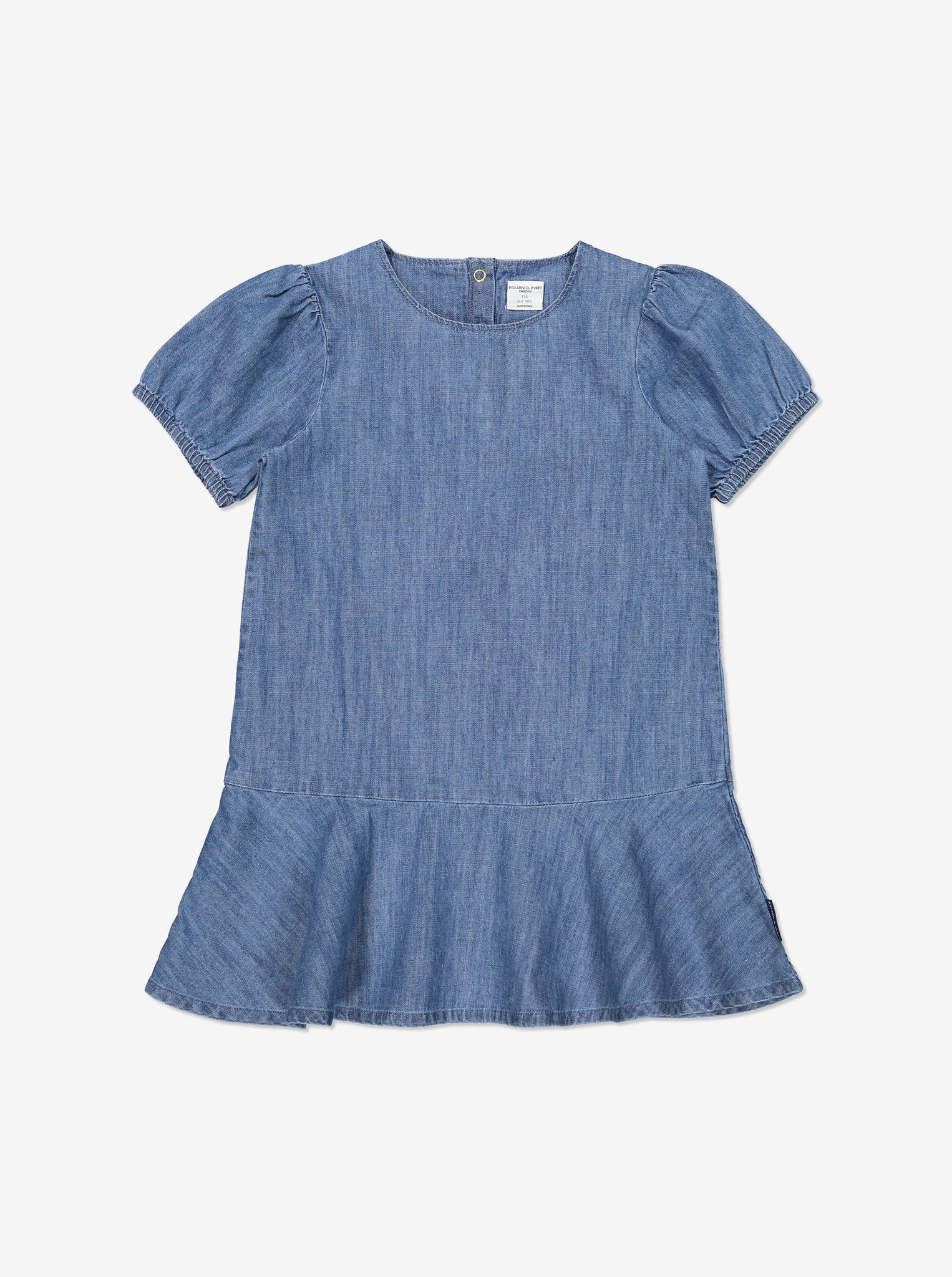 Girl Blue Kids Soft Denim Dress