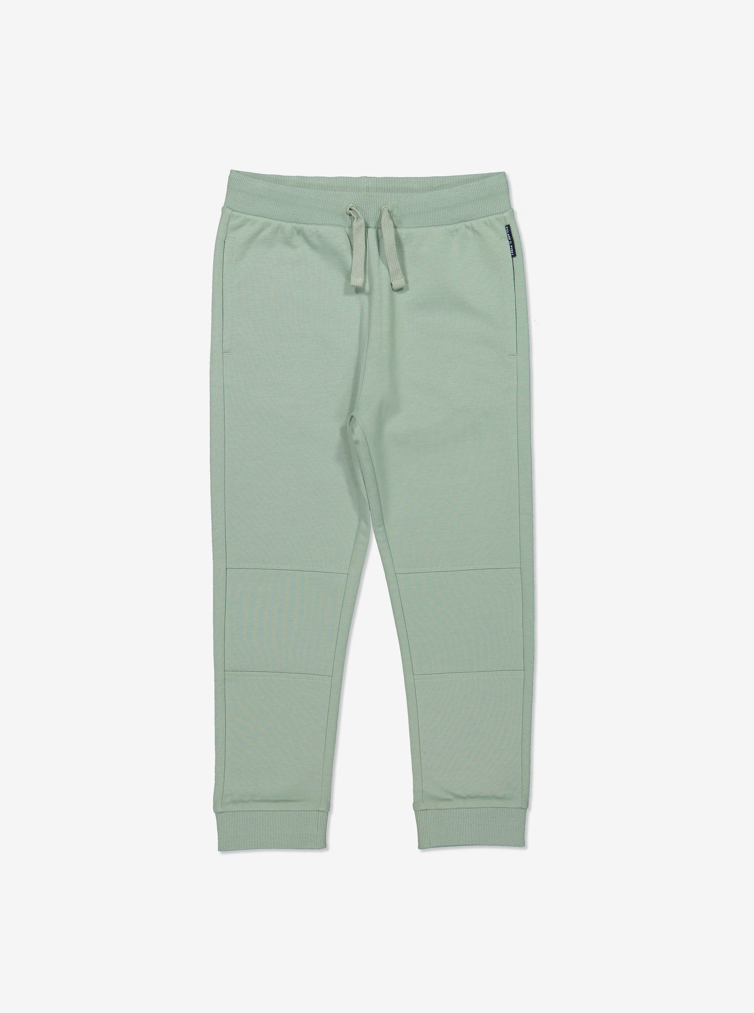 Unisex Green Kids Jersey Trousers