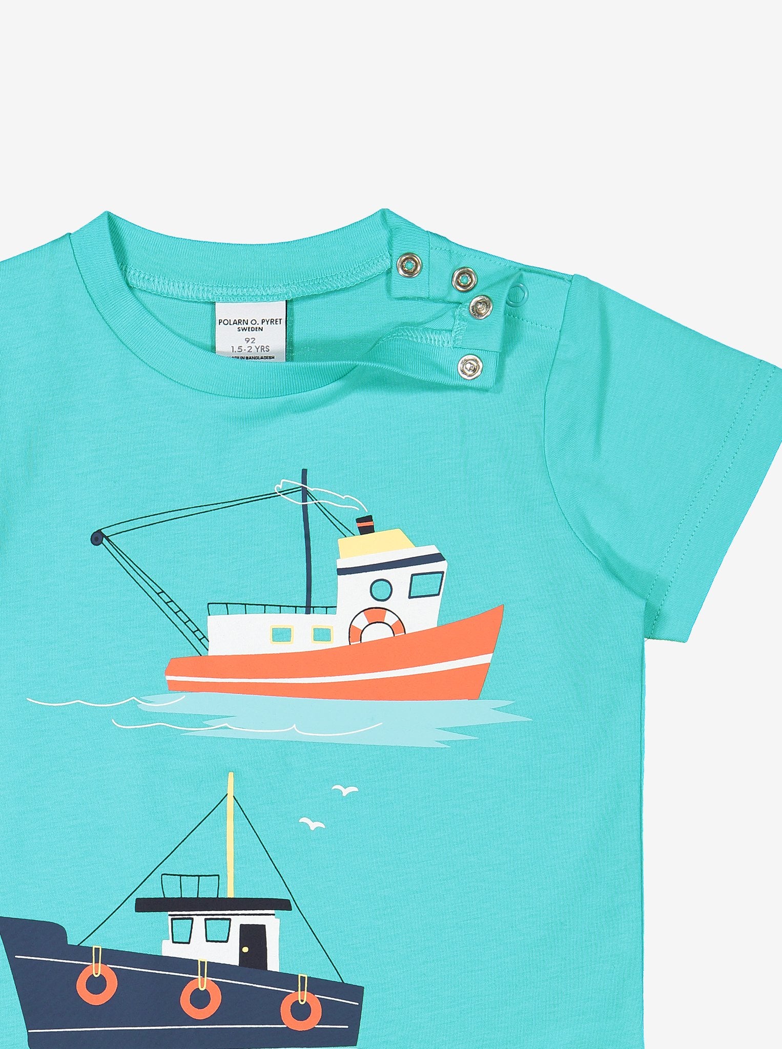 Boat Print Kids T-Shirt