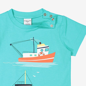 Boat Print Kids T-Shirt