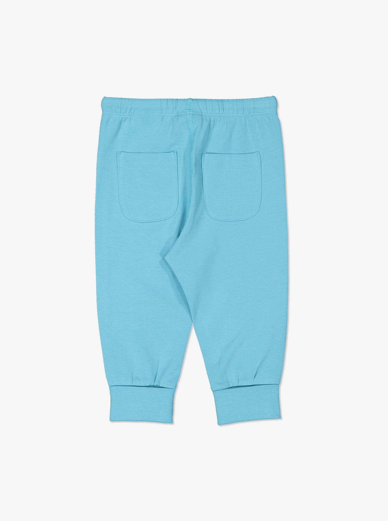 soft blue baby leggings