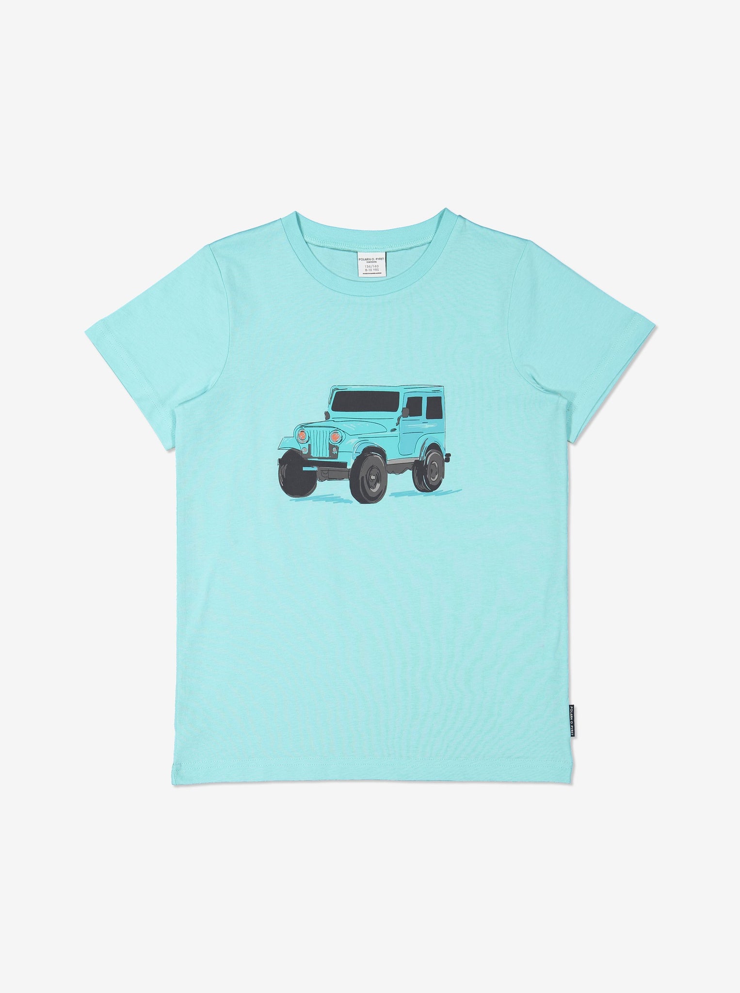 Boys Blue Kids GOTS Organic T Shirt 