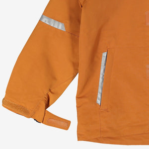 Orange Waterproof Kids Shell Jacket