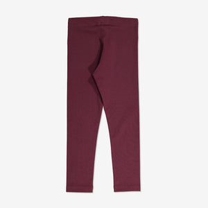 Purple Kids Leggings organic cotton, warm flexible an durable, long lasting ethical polarn o. pyret