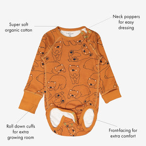 Warm Organic Unisex Babygrows, Gots Baby Clothes| Polarn O. Pyret UK