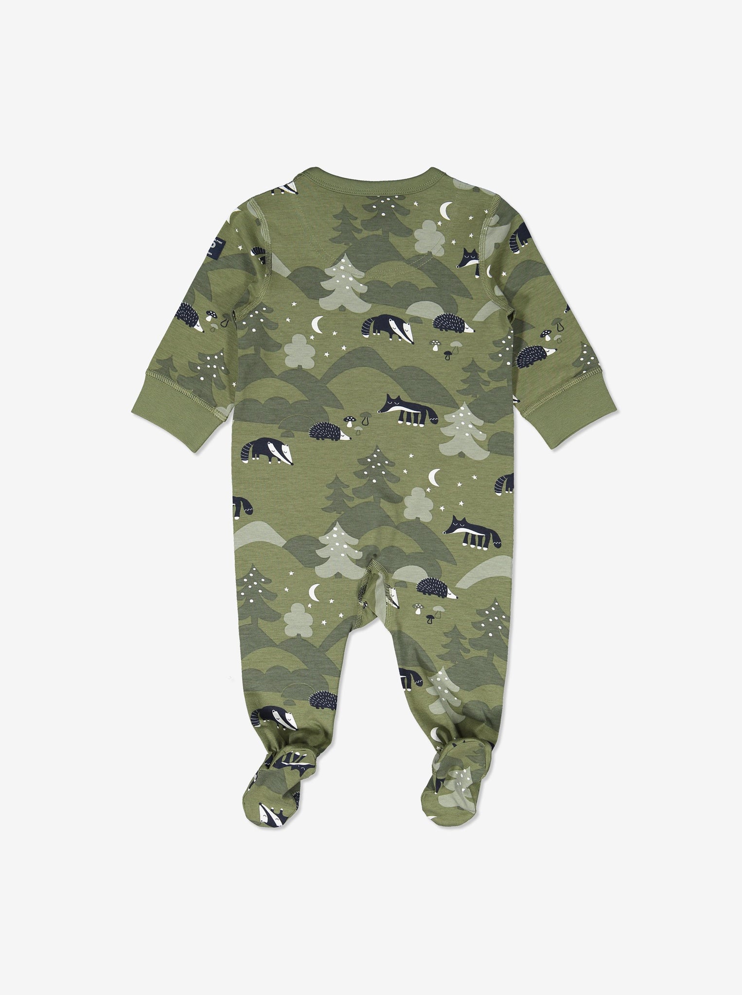 Green Organic Baby Sleepsuits, Ethical Baby Clothes | Polarn O. Pyret UK