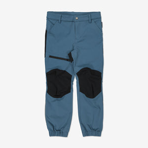 Navy Waterproof Kids Trousers from Polarn O. Pyret Kidswear. Durable waterproof kids trousers