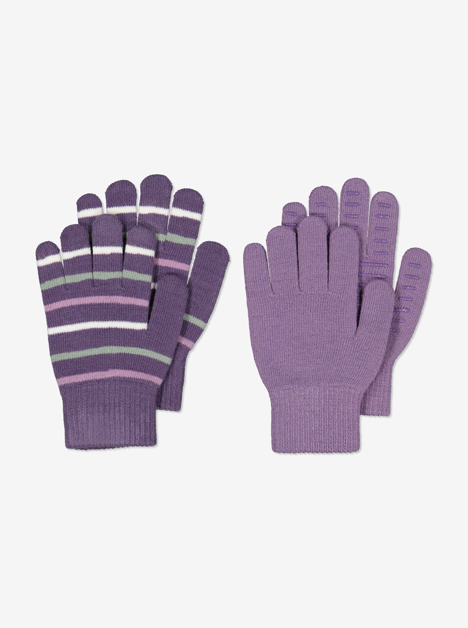 Purple Kids Magic Gloves from Polarn O. Pyret Kidswear. 