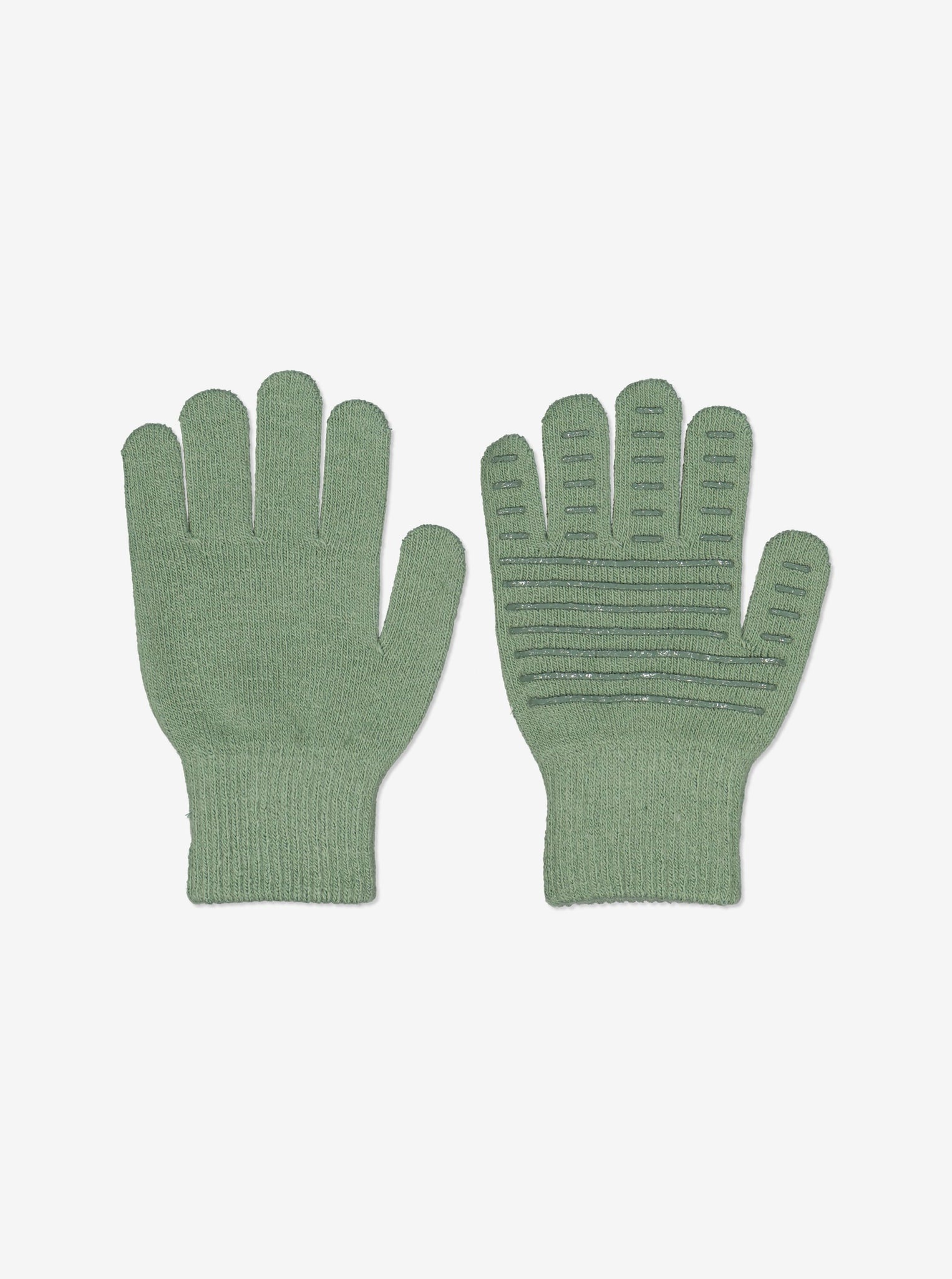 Green Kids Magic Gloves from Polarn O. Pyret Kidswear. 