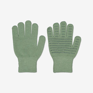 Green Kids Magic Gloves from Polarn O. Pyret Kidswear. 