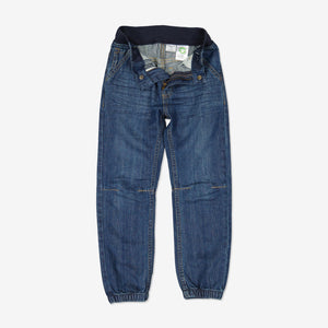  Organic Loose Fit Kids Jeans from Polarn O. Pyret Kidswear. Made with 100% organic cotton.