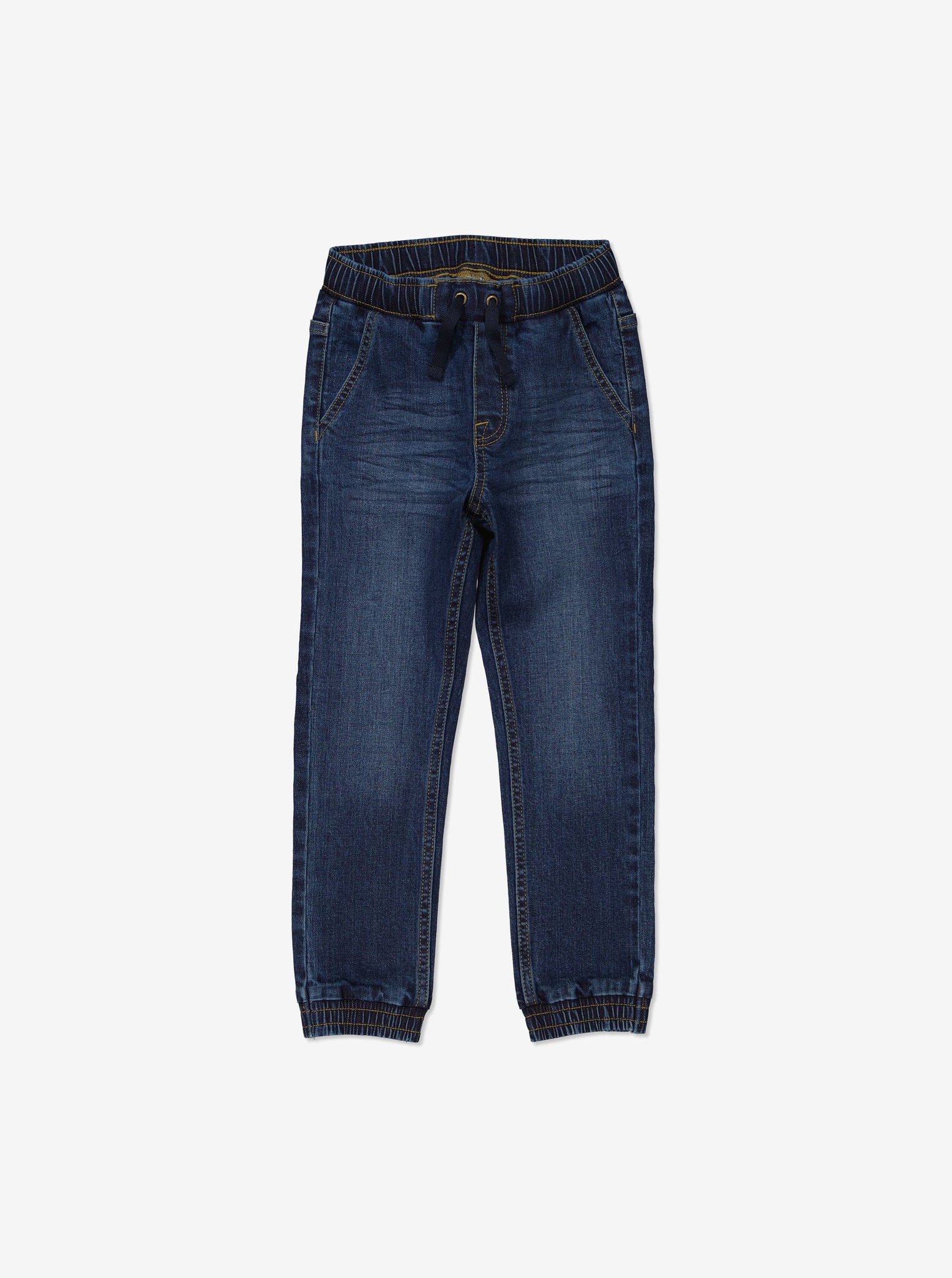  Organic Loose Fit Kids Denim Jeans from Polarn O. Pyret Kidswear. Made from environmentally friendly materials.