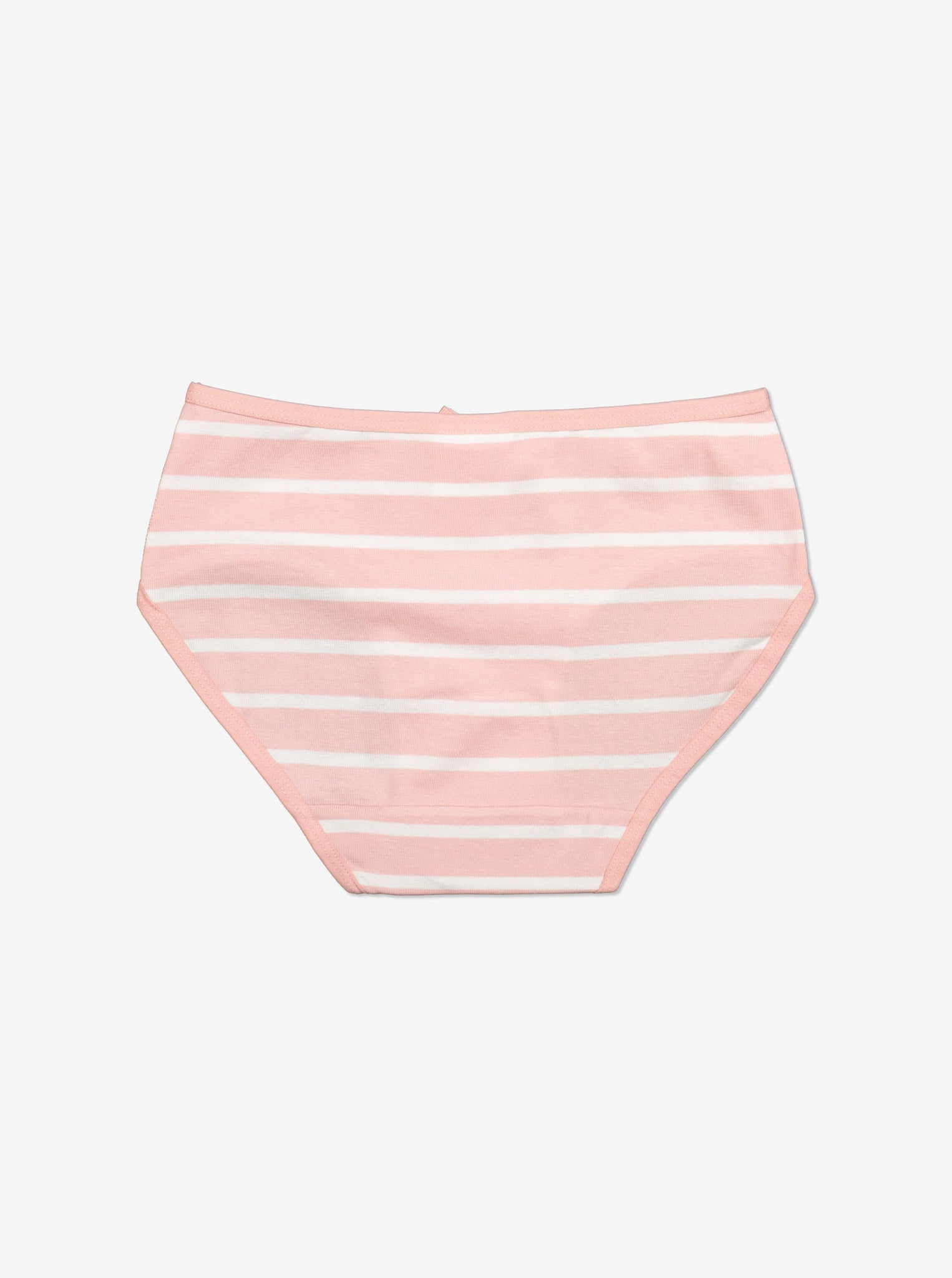  Organic Pink Girls Briefs from Polarn O. Pyret Kidswear. Made from sustainable materials.