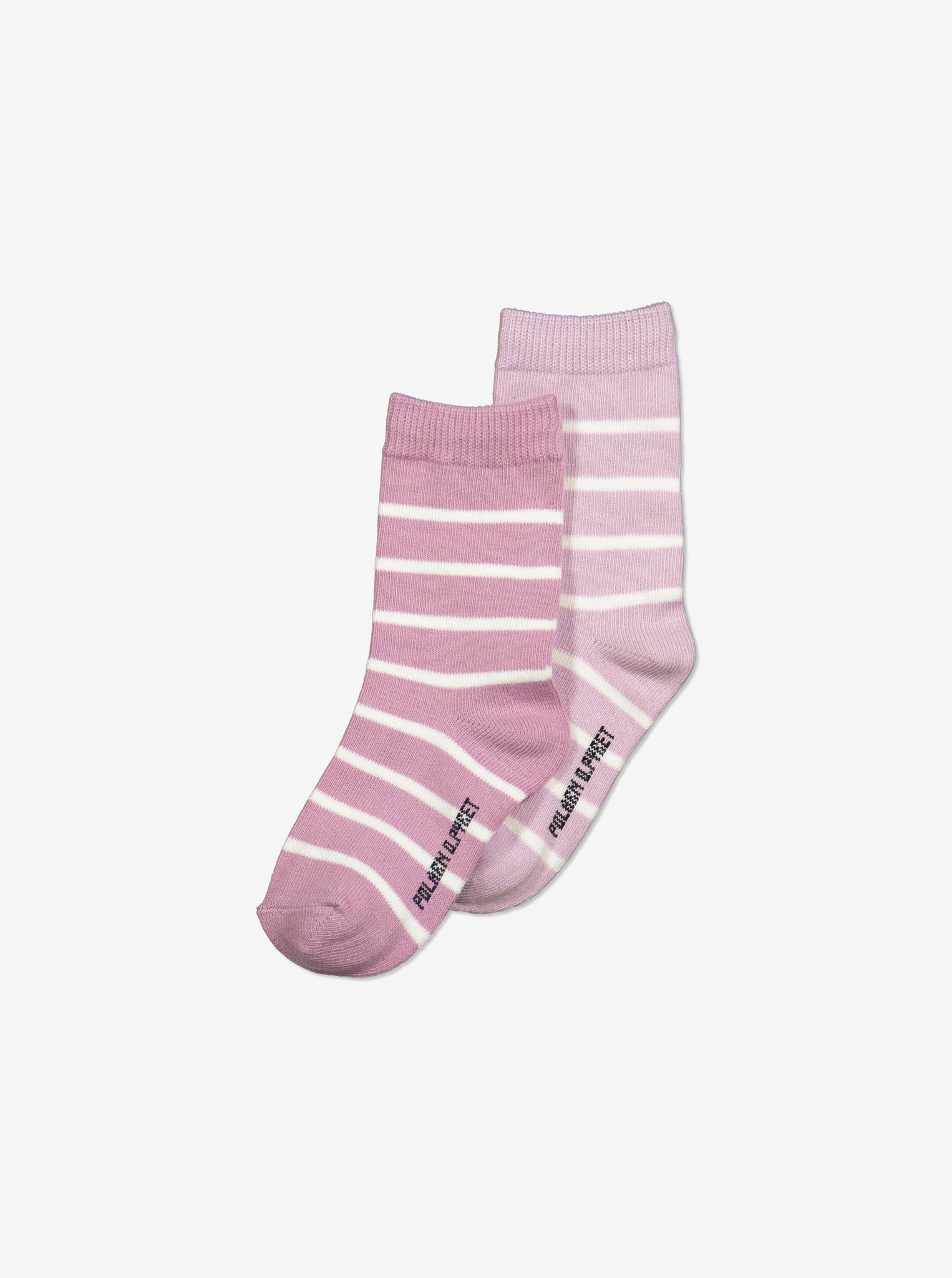  Organic Pink Kids Socks Multipack from Polarn O. Pyret Kidswear. Made from sustainably sourced materials.