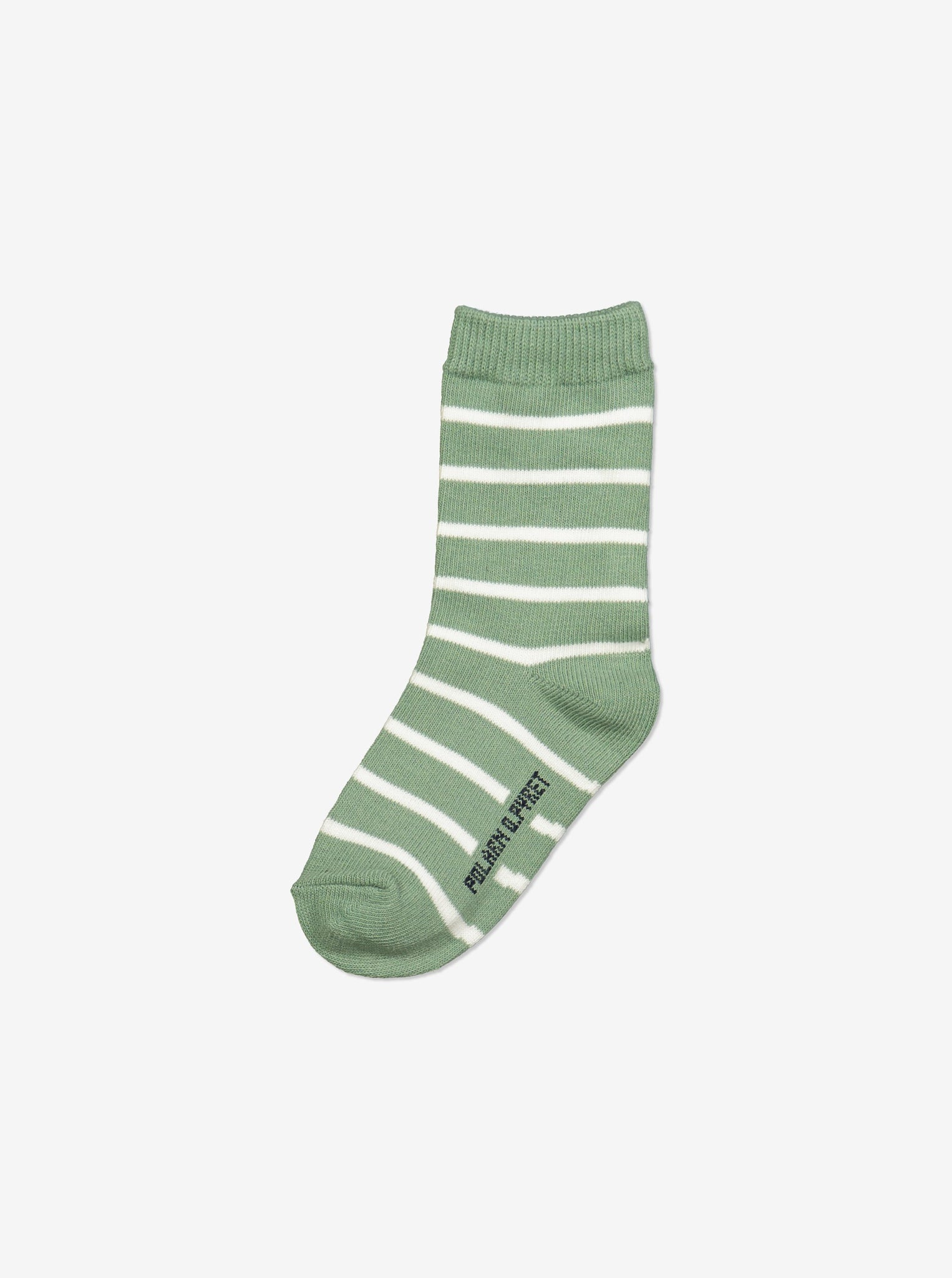  Organic Green Kids Socks Multipack from Polarn O. Pyret Kidswear. Made from environmentally friendly materials.