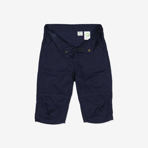  Navy Chino Kids Shorts from Polarn O. Pyret Kidswear. Made using sustainable materials.