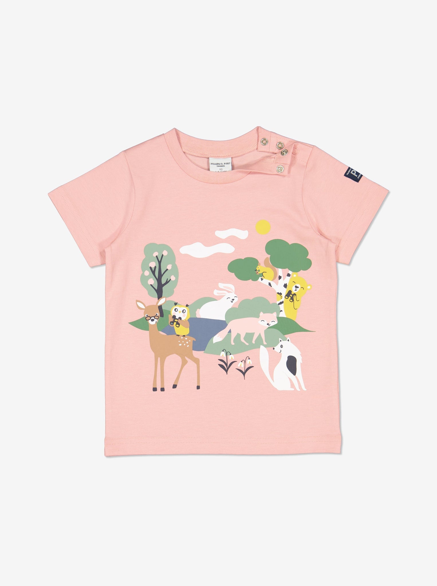 Organic Cotton Pink Kids T-Shirt