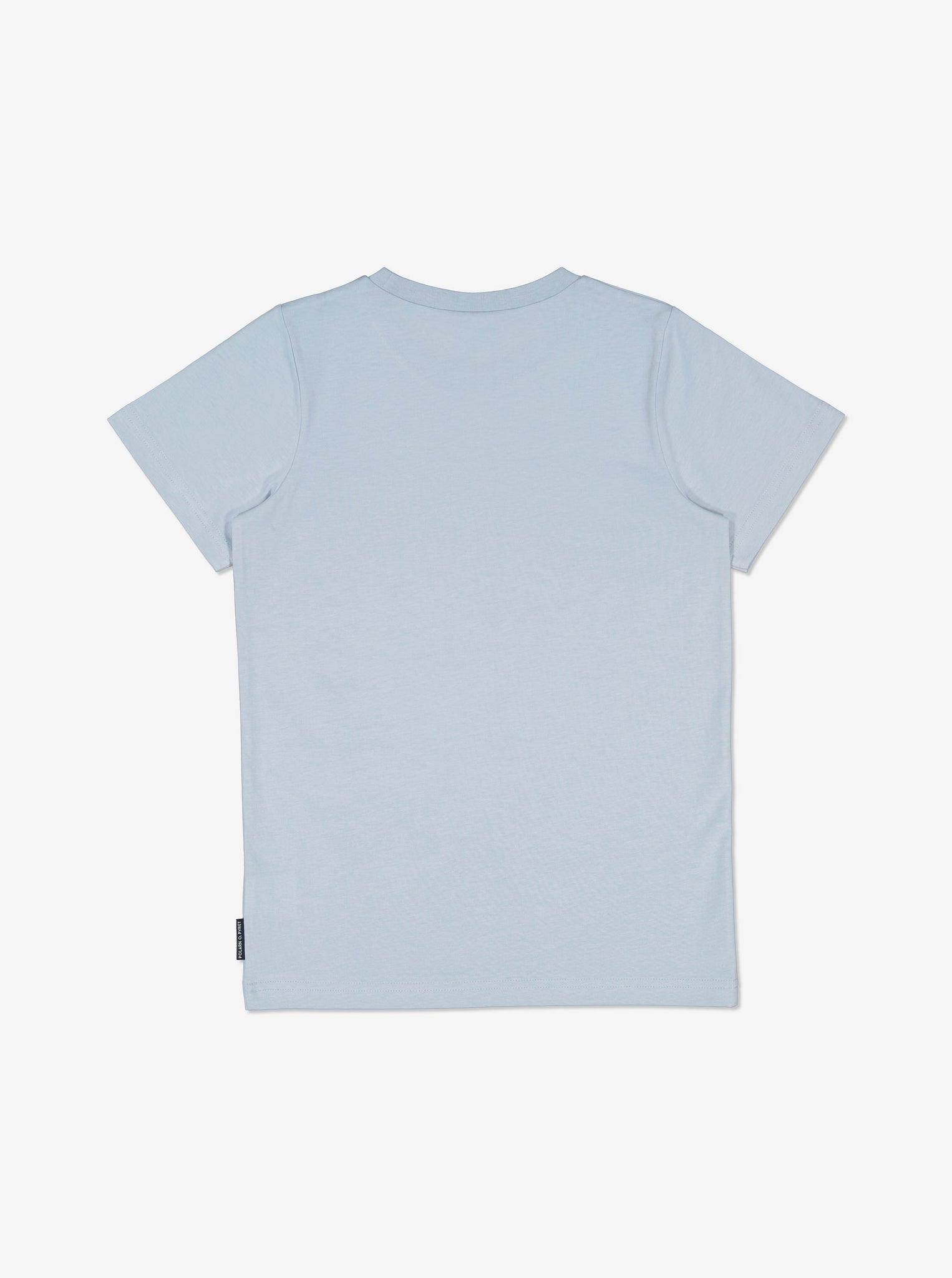  Organic Cotton Blue Kids T-Shirt from Polarn O. Pyret Kidswear. Made using sustainable materials.