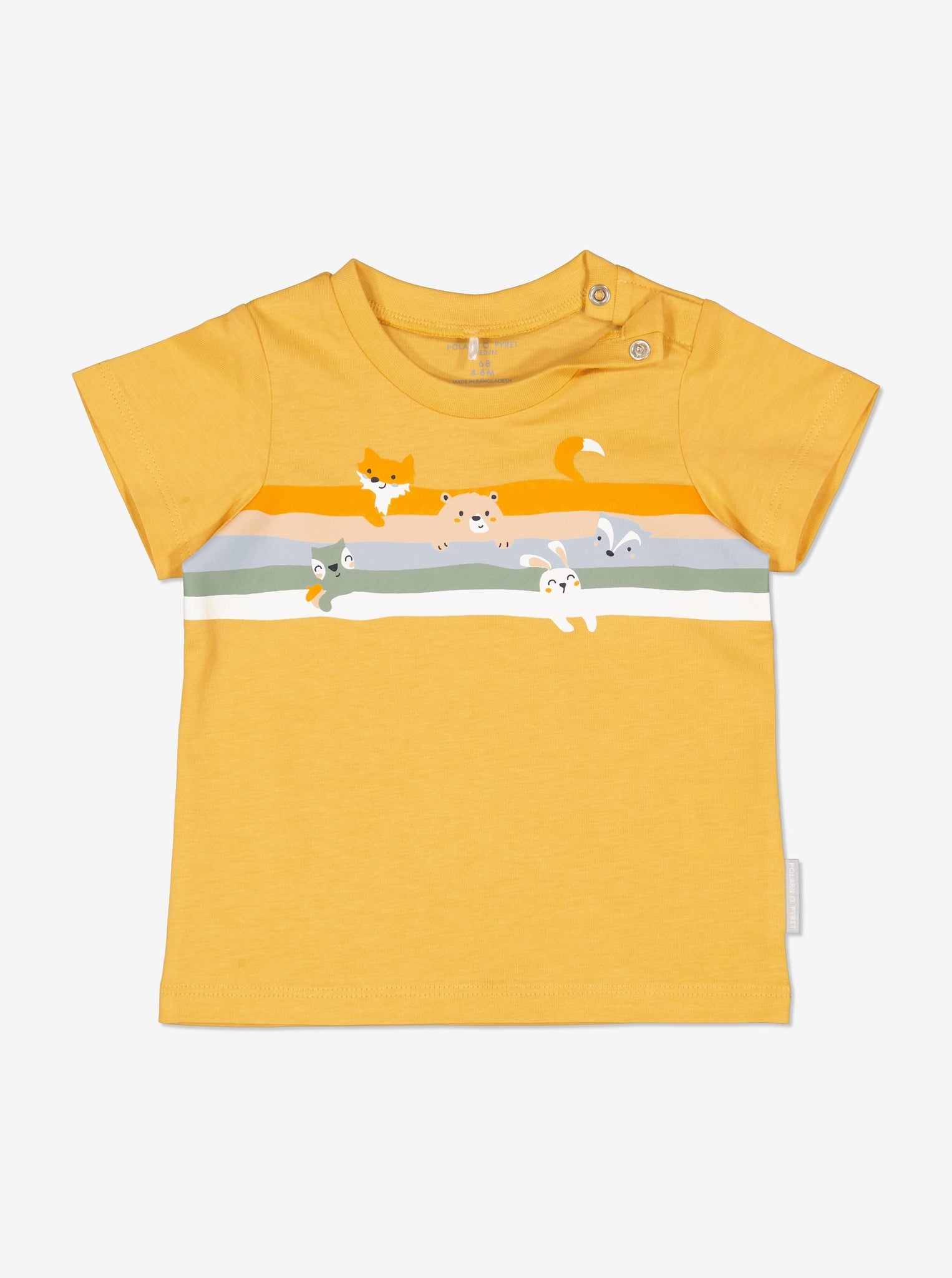 Organic Cotton Yellow Baby T-Shirt