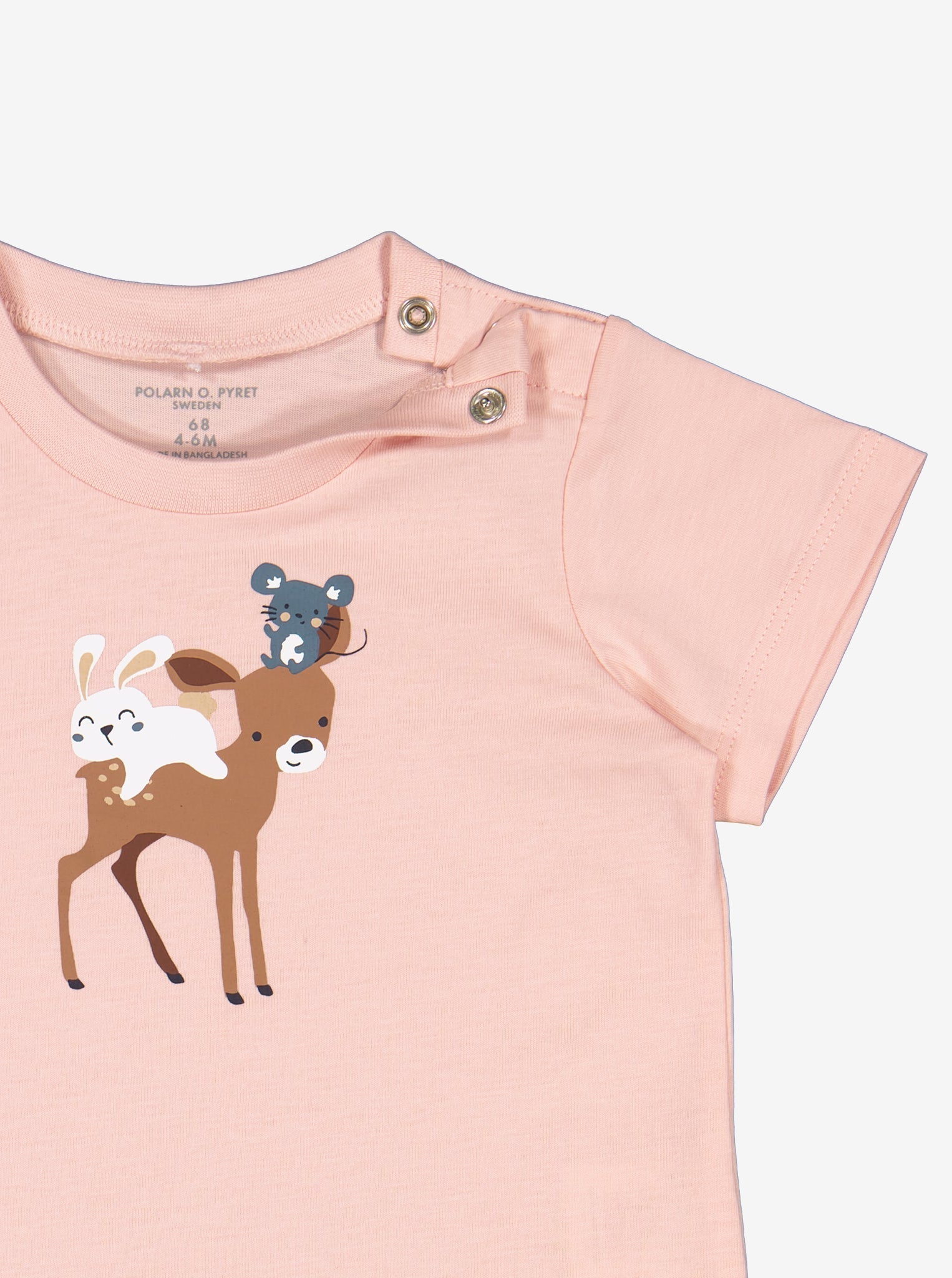Organic Cotton Pink Baby T-Shirt