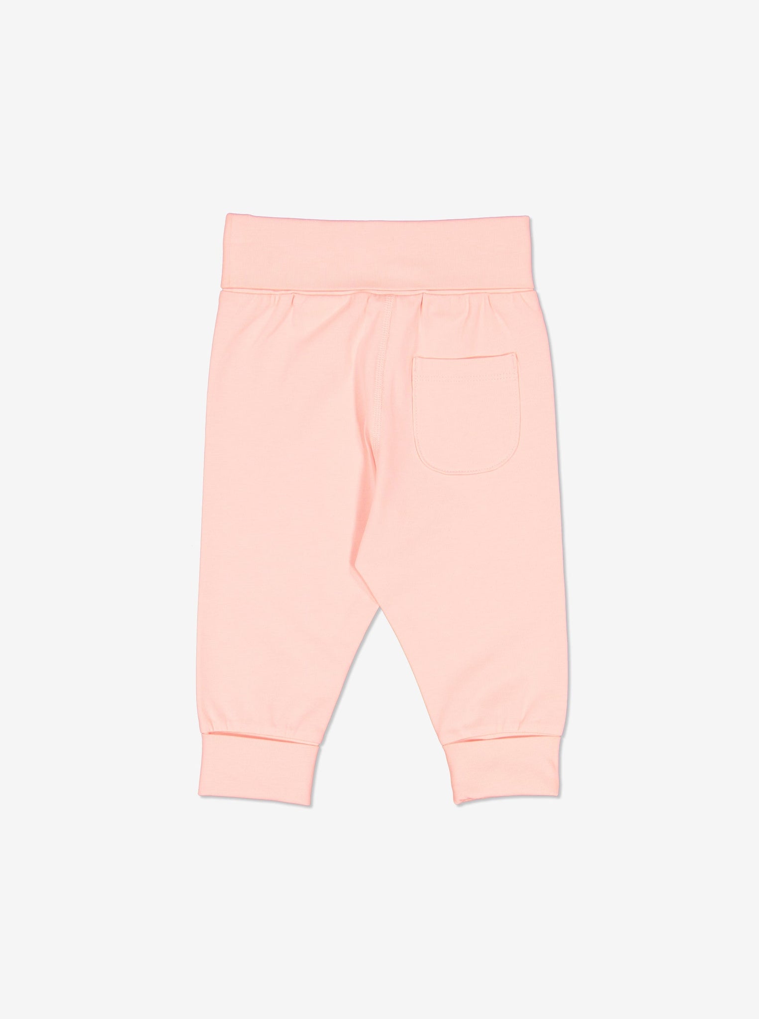 Organic Cotton Pink Baby Leggings
