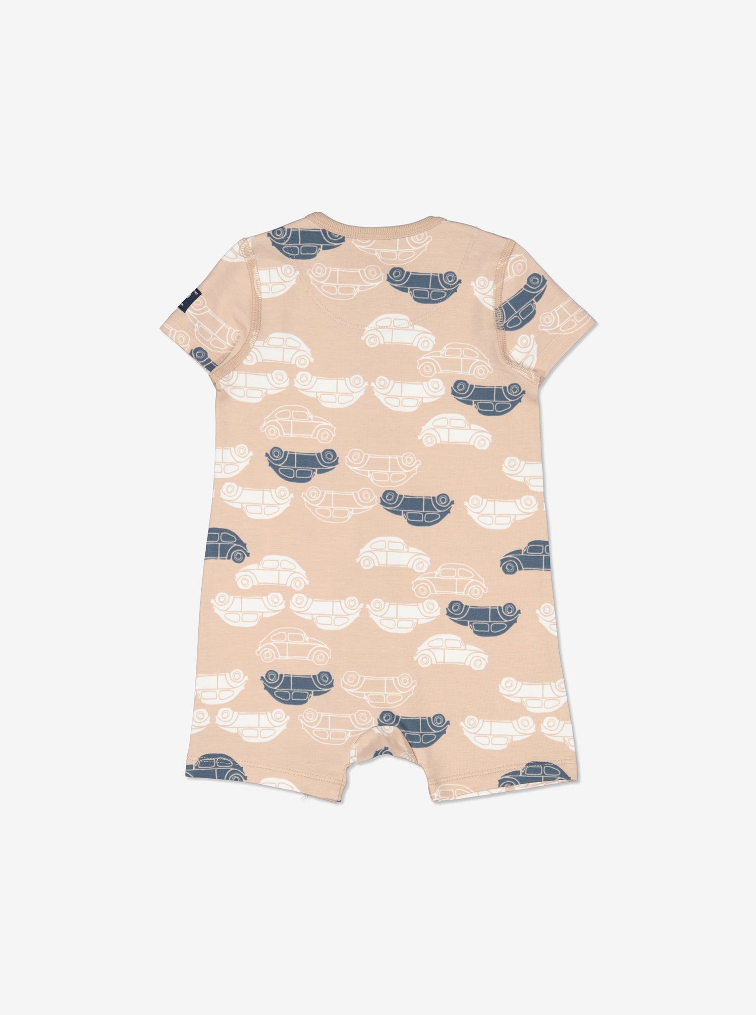  Cotton Newborn Baby All In One Pyjamas from Polarn O. Pyret Kidswear. Made Using GOTS Certified Organic Cotton