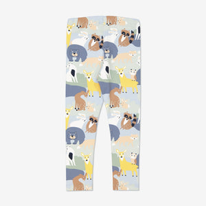  Nordic Animal Print Kids Leggings from Polarn O. Pyret Kidswear. Made using eco-friendly materials.