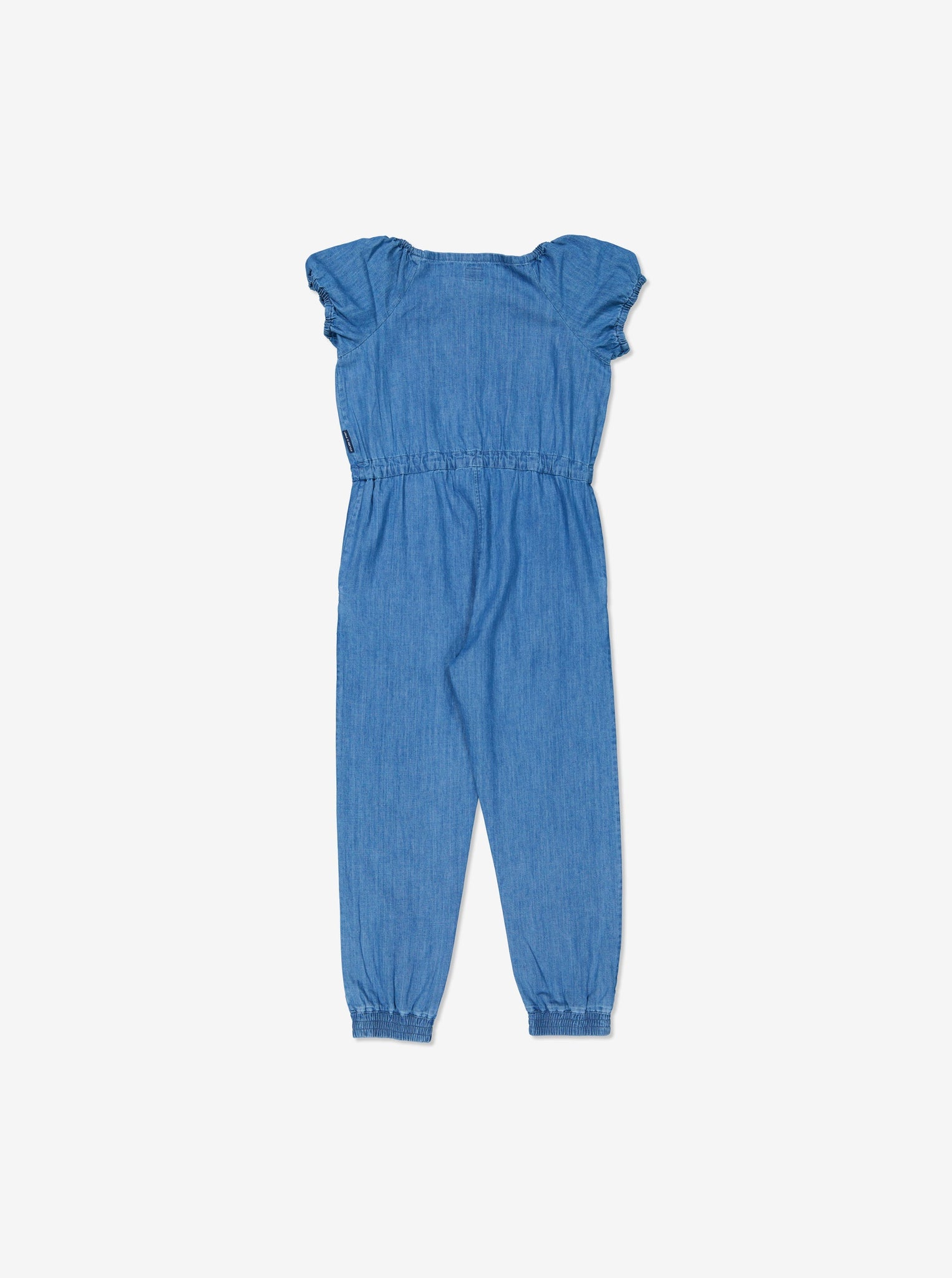  Light Denim Kids Jumpsuit from Polarn O. Pyret Kidswear. Made from sustainable materials.