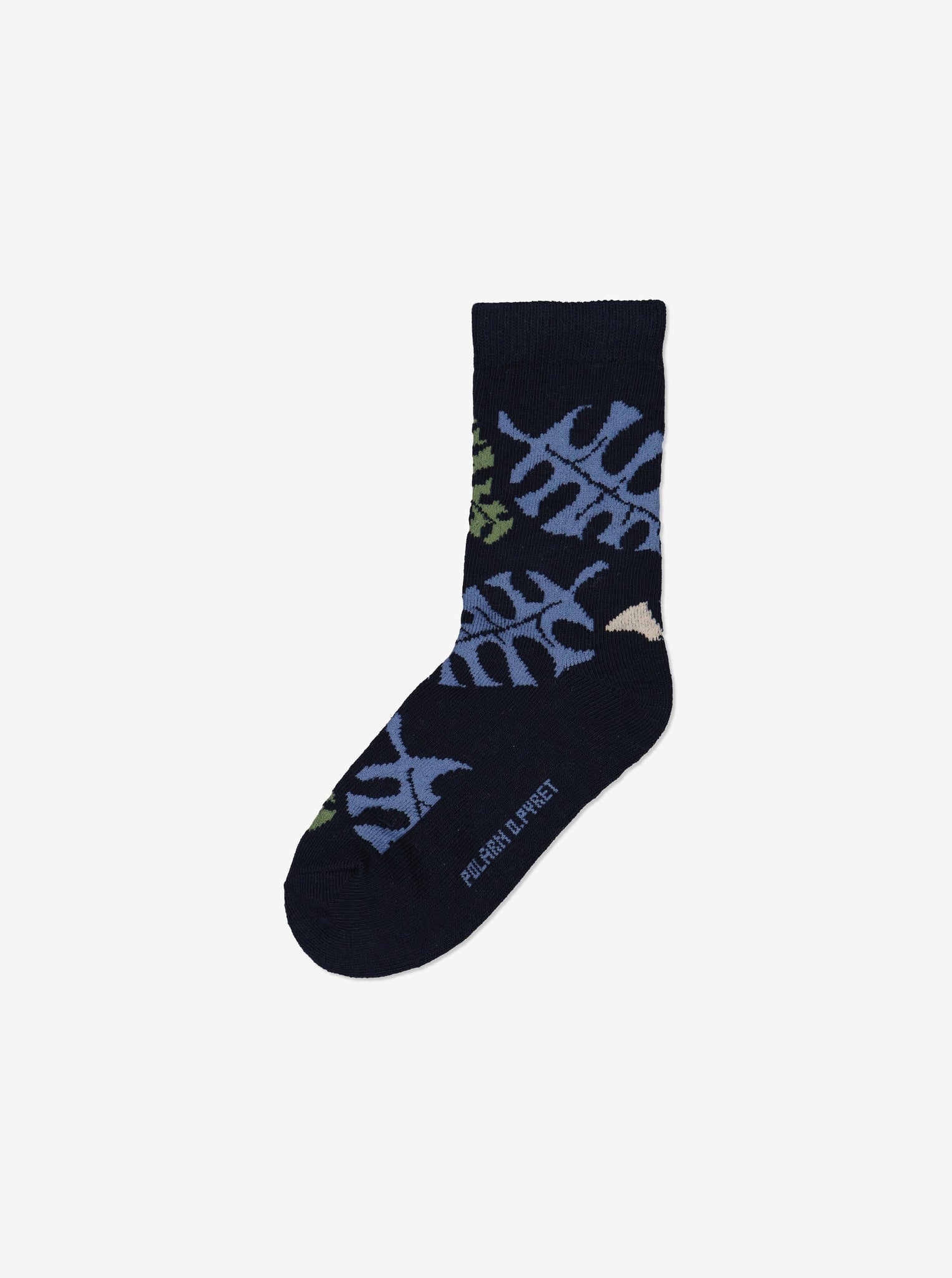  Navy Kids Socks Multipack from Polarn O. Pyret Kidswear. Made from sustainable materials.